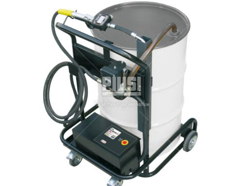 Маслораздаточный комплекс на тележке 12В PIUSI Viscotroll 120/1 DC pst. K400 с насосом VISCOMAT DC F00311000 Италия F00263200  F00263210 ( К400 )