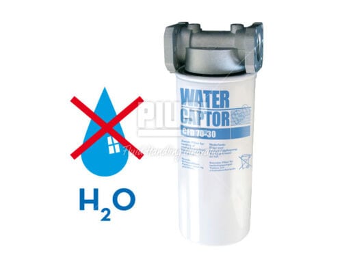 Фільтр сепаратор води CFD 70-30 (до 70л/хв) Water Captor F00611010 F00611A00 ( водовіддільник палива) PIUSI Італія
