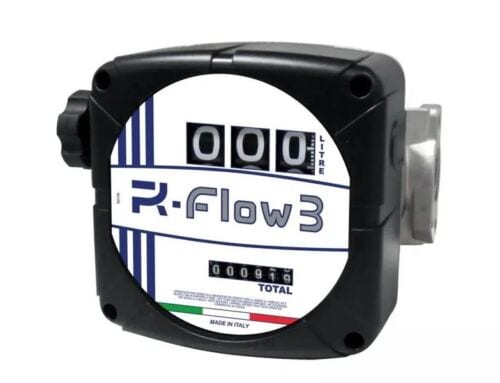 Механічний лічильник витратомір для дизельного палива R FLOW 3C (20-120л/хв) Adam Pumps Італія