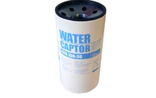 Фильтр сепаратор воды CFD 150-30 ( до 150л/мин ), Water Captor F00611020 F00611A10 ( водоотделитель топлива ) PIUSI Италия