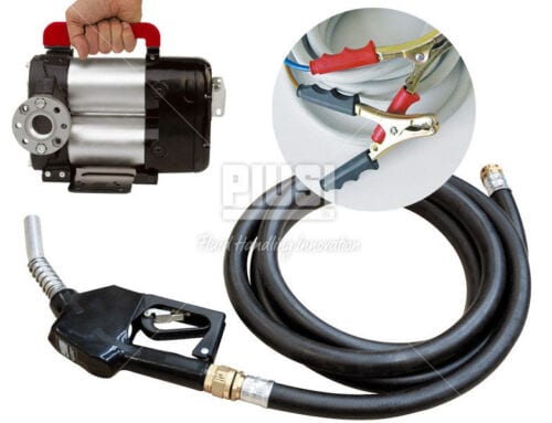 Переносной узел для перекачки дизельного топлива BATTERY KIT Bipump 12V F00363280 PIUSI Италия 12Вольт 85л/мин